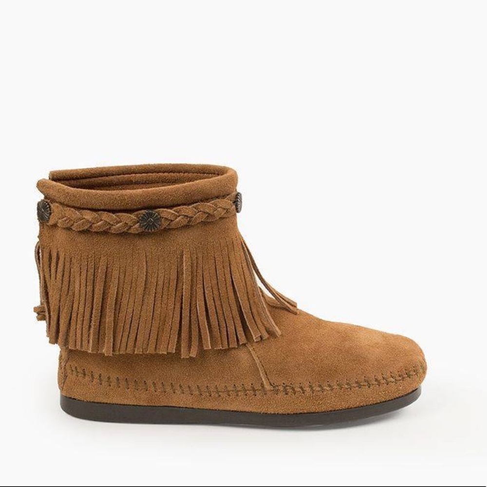 Minnetonka | High Top Back Zip Boot